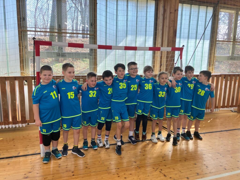 Přípravka Házená Poděbrady odstartovala jarní část Středočeské ligy miniházené 4+1