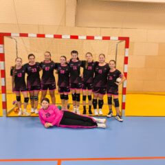 Starší žákyně Házené Poděbrady bojovaly v Kutné Hoře