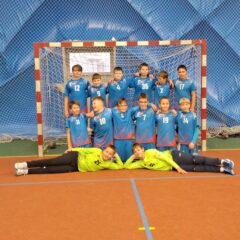 Mladší žáci Házené Poděbrady zakončili podzimní část Středočeské ligy suverénními výkony v domácí hale